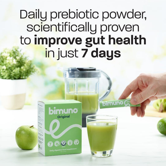 Bimuno Daily Prebiotic Fibre Supplement – Supports Gut Health With Soluble Gos | Tasteless Powder For Digestive Balance | Vegetarian, Halal | 3-Month Pack