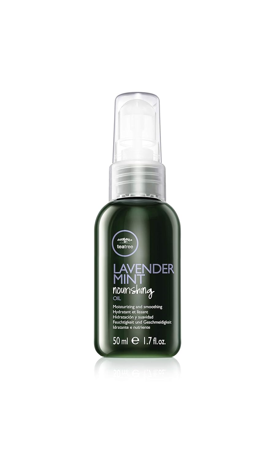 Tea Tree Lavender Mint Nourishing Oil, Multi-Benefit Treatment Oil, Moisturizing + Smoothing, For Coarse, Curly + Dry Hair, 1.7 fl. oz