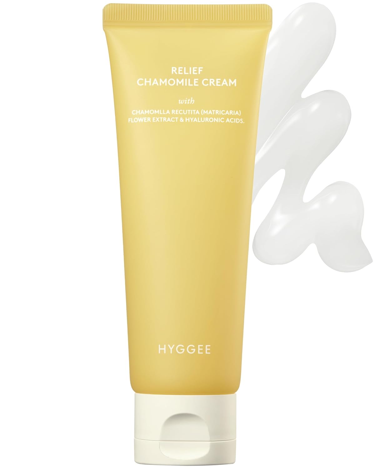 Relief Chamomile Cream - Hydrating Gel Face Moisturizer For Oily Skin - Chamomile Extract And Hyaluronic Acid - Hypoallergenic Vegan Face Cream - Lightweight Gel, 3 Fl.Oz