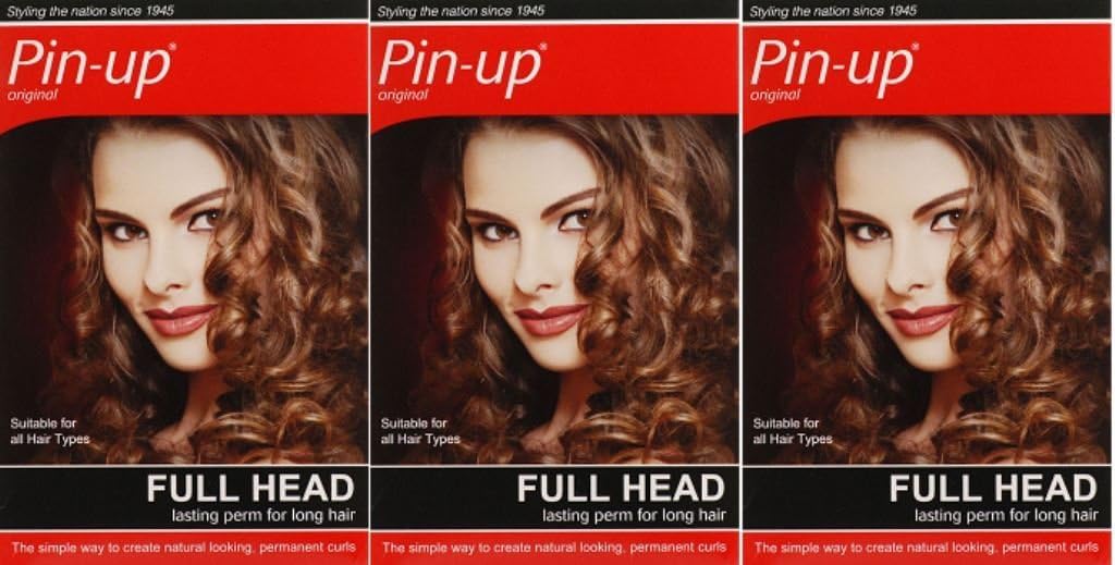 SIX PACKS of Pin-Up Home Perm Full Head : Amazon.co.uk: Beauty