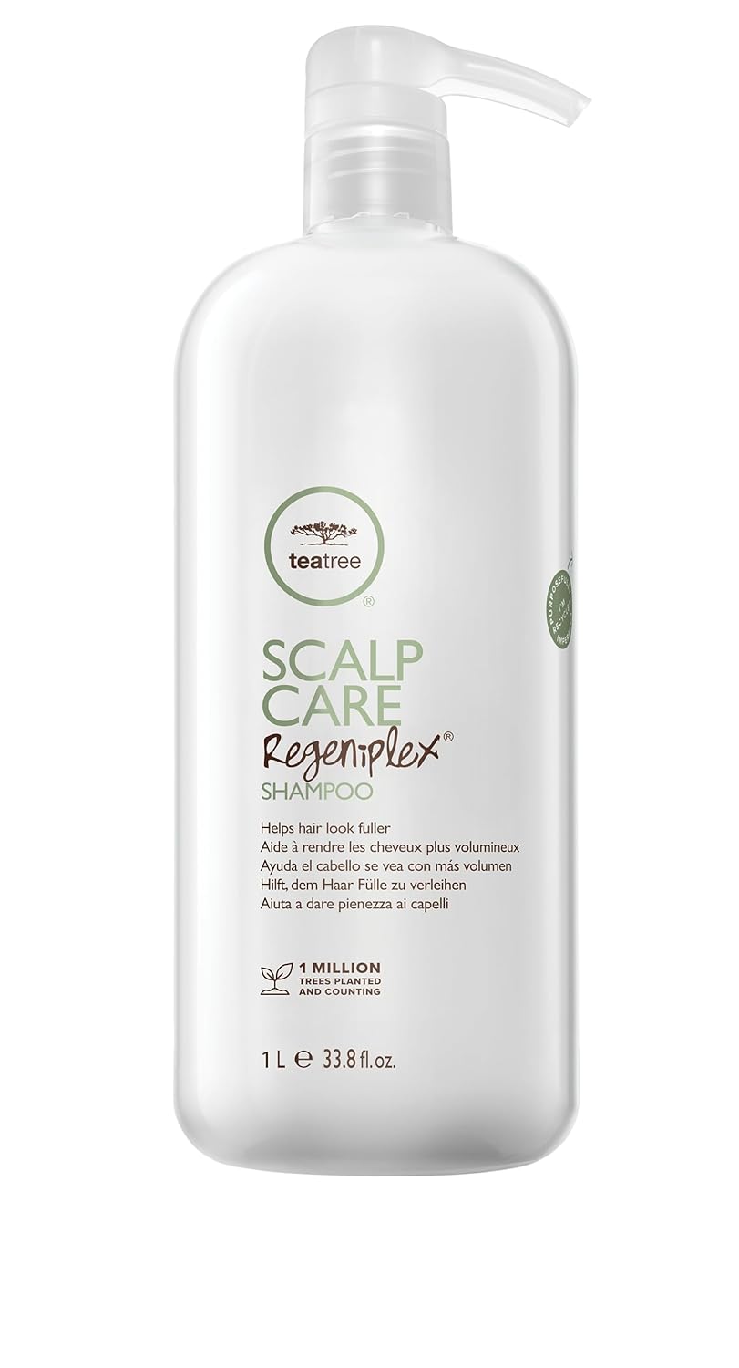 Tea Tree Scalp Care Regeniplex Shampoo, Thickens + Strengthens, For Thinning Hair