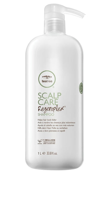 Tea Tree Scalp Care Regeniplex Shampoo, Thickens + Strengthens, For Thinning Hair