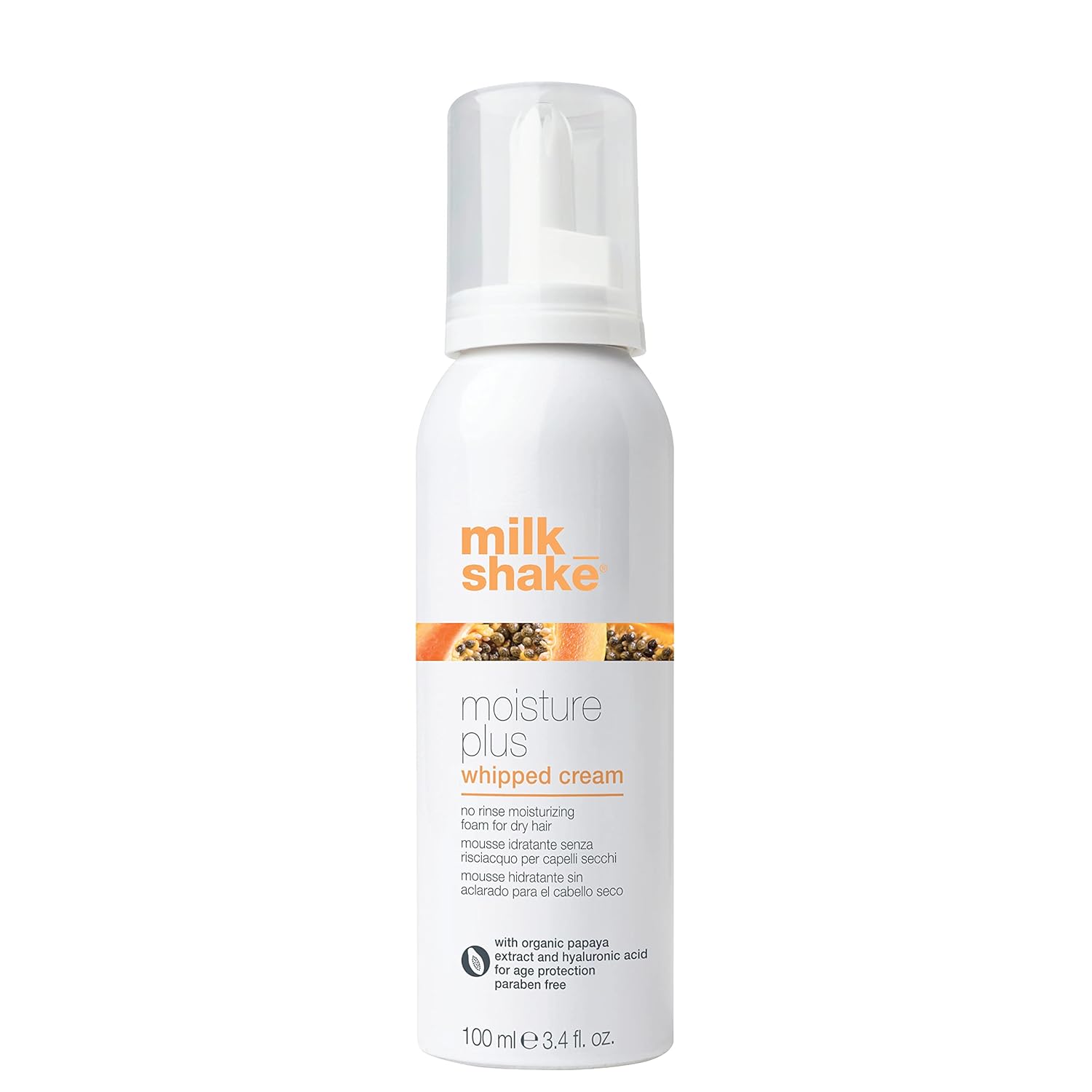 milk_shake Moisture Plus Whipped Cream No Rinse Moisturizing Foam For Dry Hair