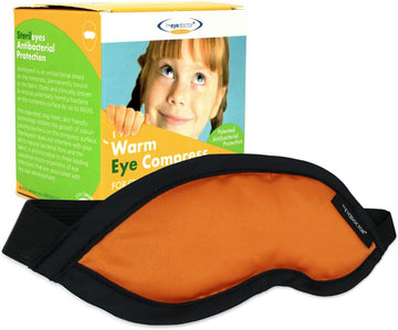 The Eye Doctor Junior Compress - Kids Heated Eye Mask For Dry Eyes - Tired, Sore Dry Eyes Treatment Relief - Children'S Warm & Cold Compress Featuring Sterileyes - Microwave & Freezer Safe