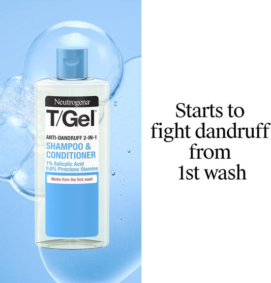 Neutrogena Gel 2 In 1 Anti Dandruff Shampoo And Conditioner Jasmine 250 Ml (Pack Of 2)