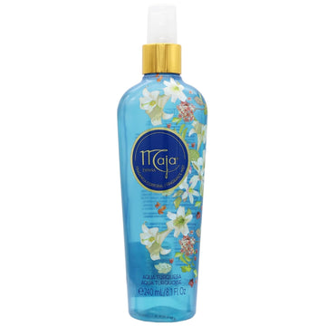 Maja Body Splash Turquoise Water 240Ml /8.1 Oz. Freshness And Sensuality