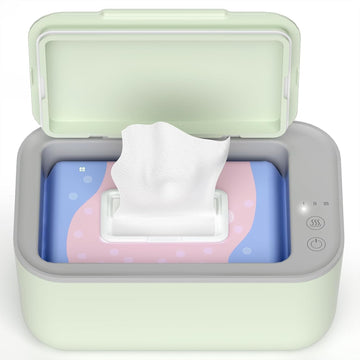 Baby Wipe Warmer And Babies Wet Wipes Dispenser,Diaper Wipe Warmers With 3-Step Temperature Control And Large Capacity,Baby Wipes Warmer