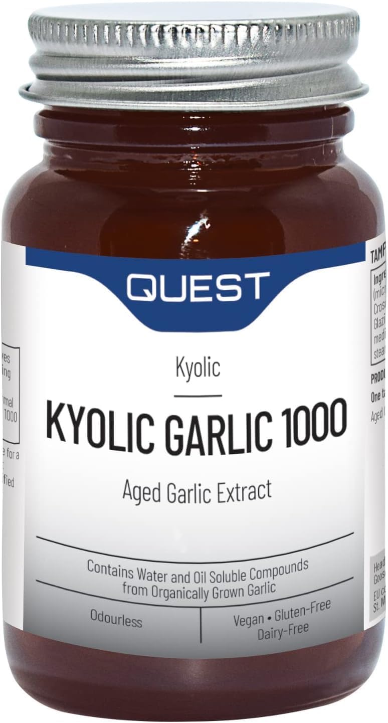 Quest Kyolic Garlic 1000Mg Extract, 30 Tablets : Health & Household