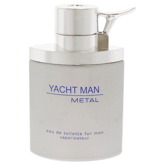 Myrurgia Yacht Man Metal Toilette Spray For Men, 3.40-Ounce
