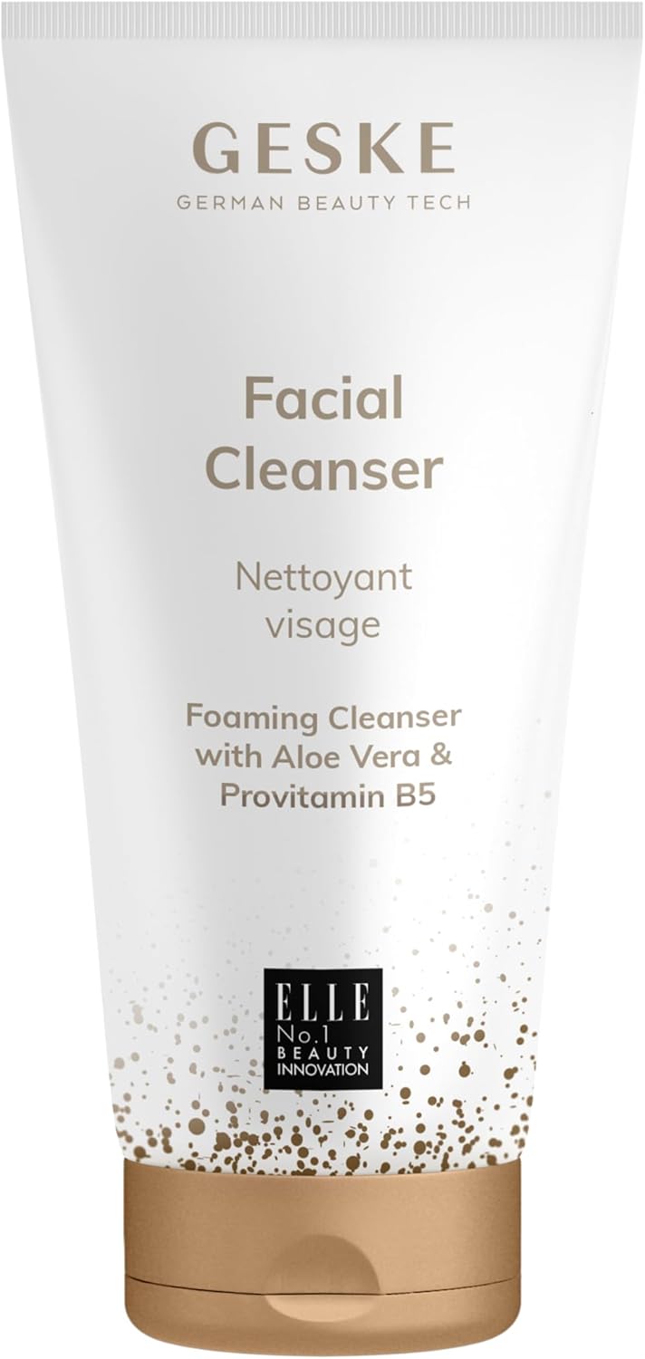 GESKE | Facial Cleanser | GESKE SmartAppGuided™ facial brushes | Aloe Vera, Glycerin & Provitamin B5 | For impure skin | Daily Wash Gel | All Skin Types | Vegan formula without animal testing : Amazon.co.uk: Beauty