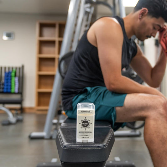 Humble Brands Original Formula Aluminum-Free Deodorant. Long Lasting Odor Control With Baking Soda And Essential Oils, Full And Travel Size, Palo Santo And Frankincense