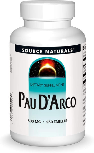 Source Naturals Pau D'Arco Dietary Supplement - 250 Tablets