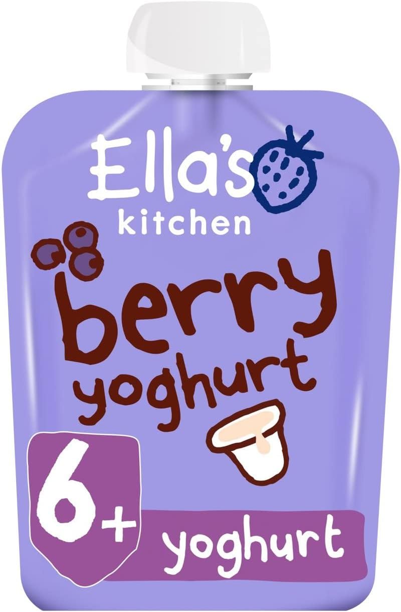 Ellas Kit Berry Greek Yog 90G (Pack Of 6)