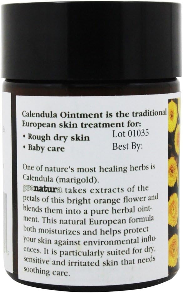 Pronatura Calendula Marigold Ointment, 3.5 Ounce : Health & Household