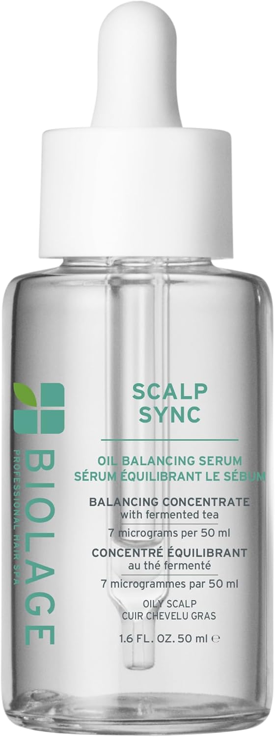 Biolage Scalp Sync Oil Balancing Serum, For Oily Scalp, Balances And Removes Excess Sebum, 50Ml