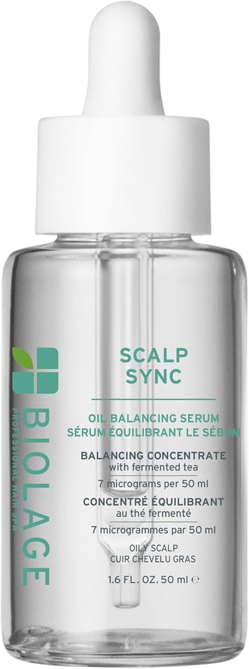 Biolage Scalp Sync Oil Balancing Serum, For Oily Scalp, Balances And Removes Excess Sebum, 50Ml