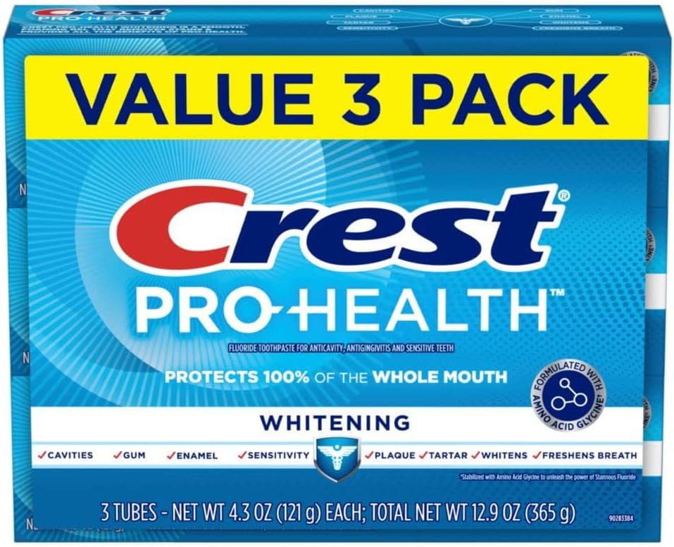 Crest Pro-Health Whitening Toothpaste (4.3Oz) Triple Pack