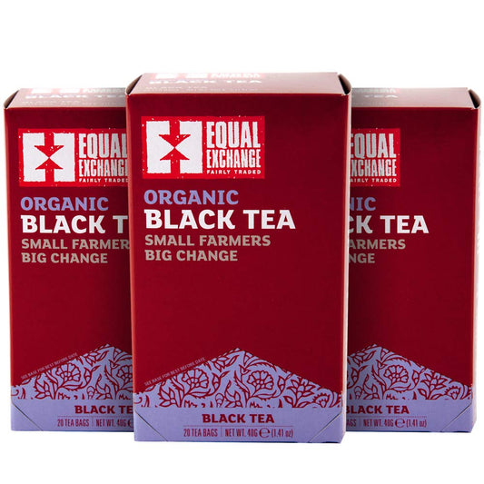 Equal Exchange Organic Black Tea, 20-Count (Pack Of 3)