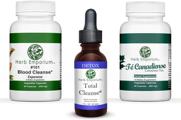 Herb Emporium Total Cleanse Kit Herbal Supplement Kit