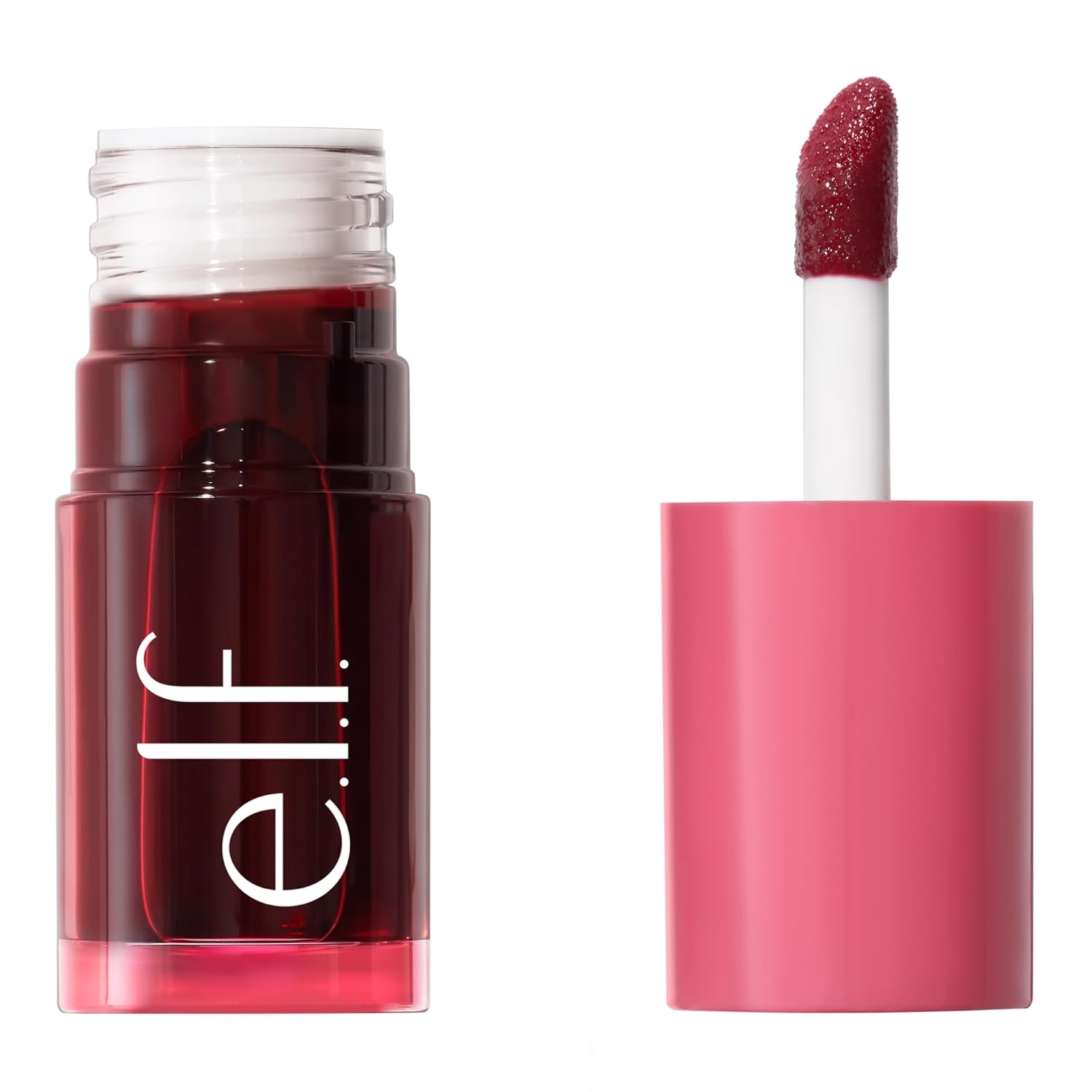 E.L.F. Sheer For It Blush Tint, Multi-Use, Long-Lasting Lip & Cheek Makeup, Creates A Natural Flush Finish, Vegan & Cruelty-Free, Pink Positive