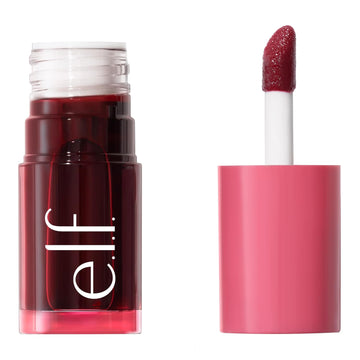 E.L.F. Sheer For It Blush Tint, Multi-Use, Long-Lasting Lip & Cheek Makeup, Creates A Natural Flush Finish, Vegan & Cruelty-Free, Pink Positive