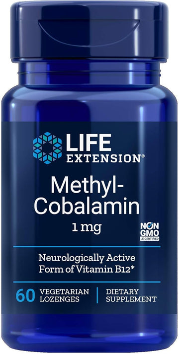 Life Extension Methylcobalamin, 1 Mg Lenges, 60-Count