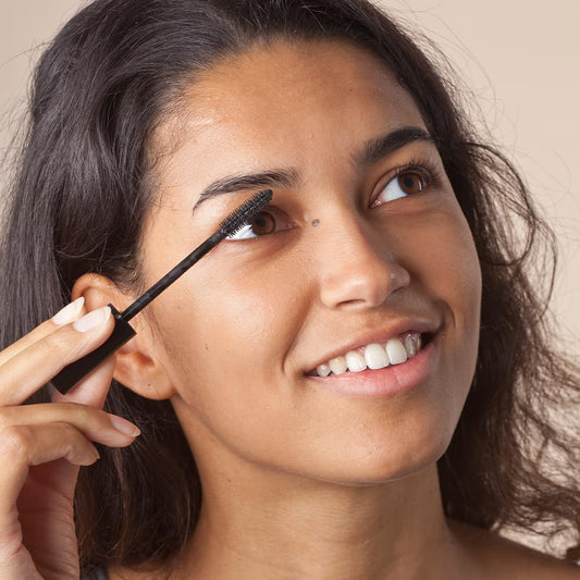 Green People Volumising Mascara - Natural Mascara For Sensitive Eyes - Long Lasting Colour - Pregnancy Safe, Gluten Free, Cruelty Free - Brown, 7Ml