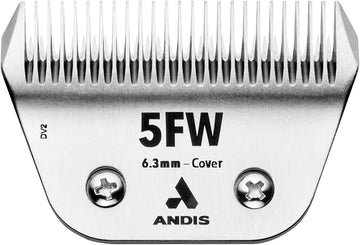 Andis 561464 Ceramicedge #5Fw Cover Wide Blade, Small Animal And Pet Grooming, Detachable Replacement Blade, Long Lasting, Stainless Steel