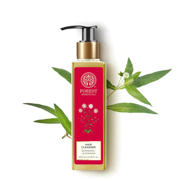 Forest Essentials Hair Cleanser, Bhringraj And Shikakai, 200Ml