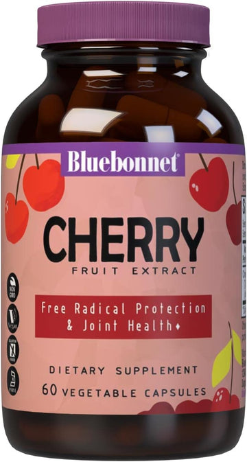 BlueBonnet Super Fruit Cherry Fruit Extract Supplement, 60 Count