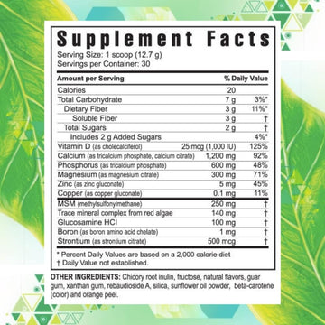 Youngevity Beyond Osteo Fx - Tropical Vanilla | Healthy Bone & Joint Support | Multi-Vitamin Powder | 30 Servings (3 Canisters)