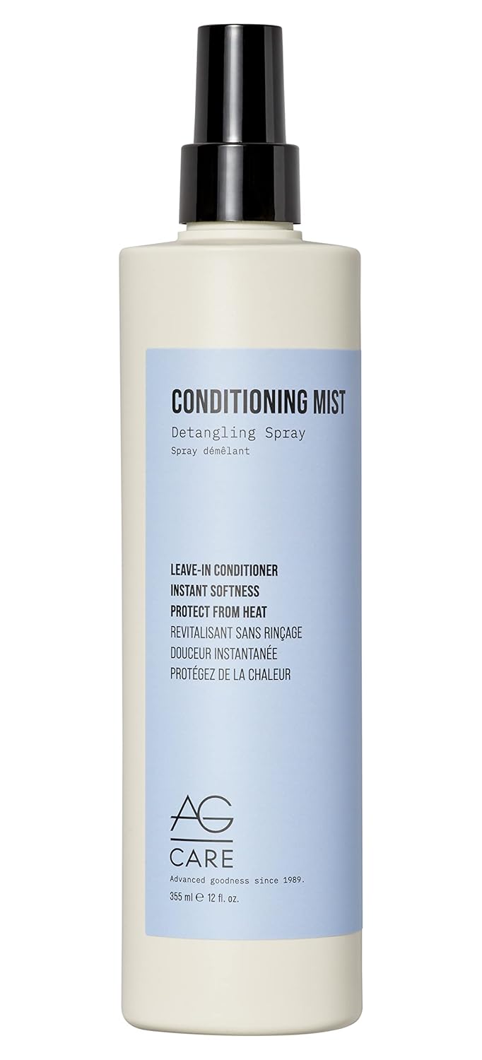 Ag Care Conditioning Mist Detangling Spray, Protect From Heat, Soften And Detangle 12 Fl Oz