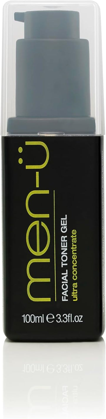 Men-Ü Facial Toner Gel (Matt 'Skin Refesh') 100Ml, Witch Hazel & Salicylic Acid Cleanser Gel, Up To 120 Applications, Skin Refresher & Oily Skin Cleanser For Men With Long Lasting Vegan Formula