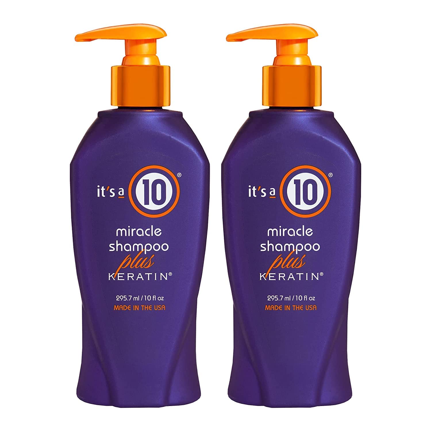 It'S A 10 Haircare Miracle Shampoo Plus Keratin, 10 Fl. Oz. (Pack Of 2)