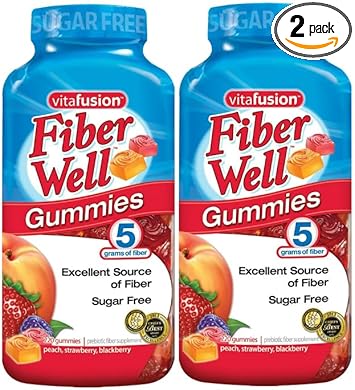 American Standart As Fiber Well Gummies (220 Ct.) (Pack Of 2)