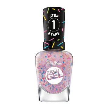 Sally Hansen Miracle Gel Donut Shop Collection Nail Polish, Sprinkle & Spice, 0.5 Fl Oz