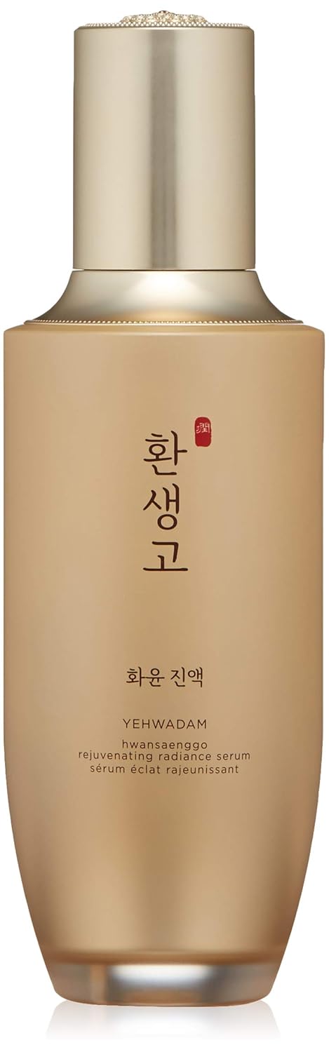 The Face Shop Yehwadam Hwansaenggo Rejuvenating Radiance Serum | Premium Nutrient Enriched Formula For Revitalizing, Lifting & Anti-Wrinkle | Anti-Aging Moisturizing Line, 1.52 Fl Oz