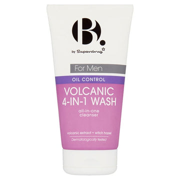 B. Men Oil Control Volcanic 4-In-1 Wash 150Ml