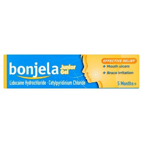 Bonjela Junior Mouth Ulcer Pain Reliefsugar Free Gel 15G