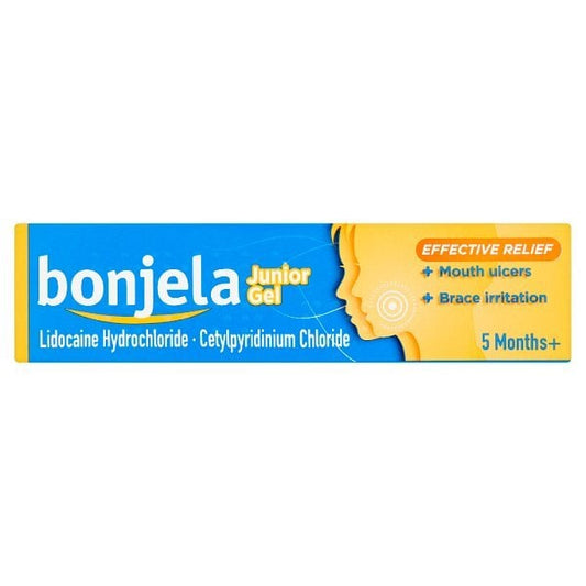 Bonjela Junior Mouth Ulcer Pain Reliefsugar Free Gel 15G