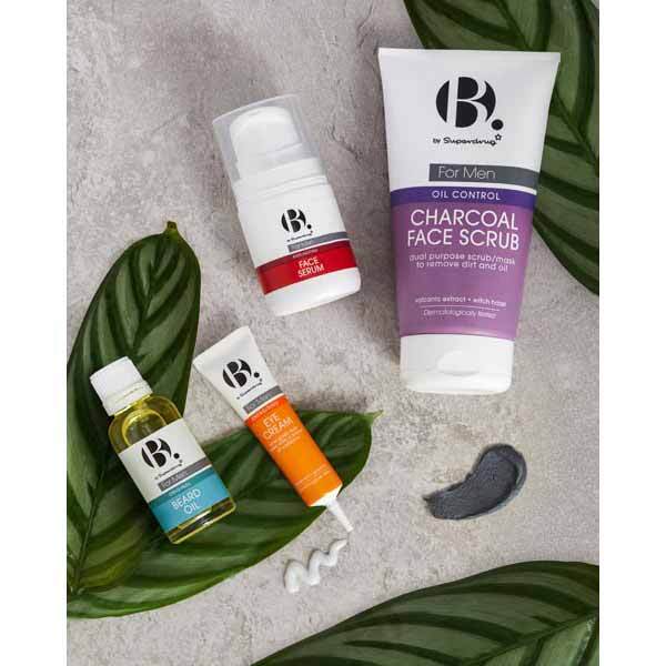 B. Men Oil Control Charcoal Face Scrub 150Ml