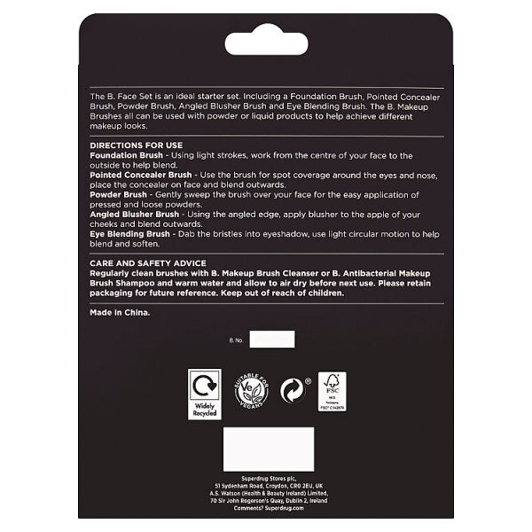 B. 5 Piece Brush Set