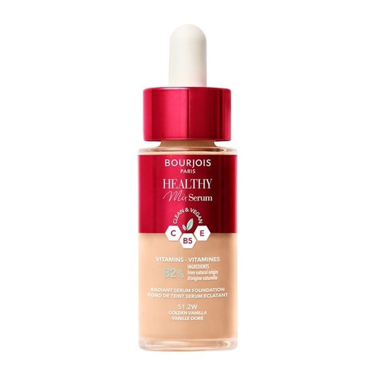 Bourjois, Healthy Mix Serum Foundation, 51.2W Golden Vanilla