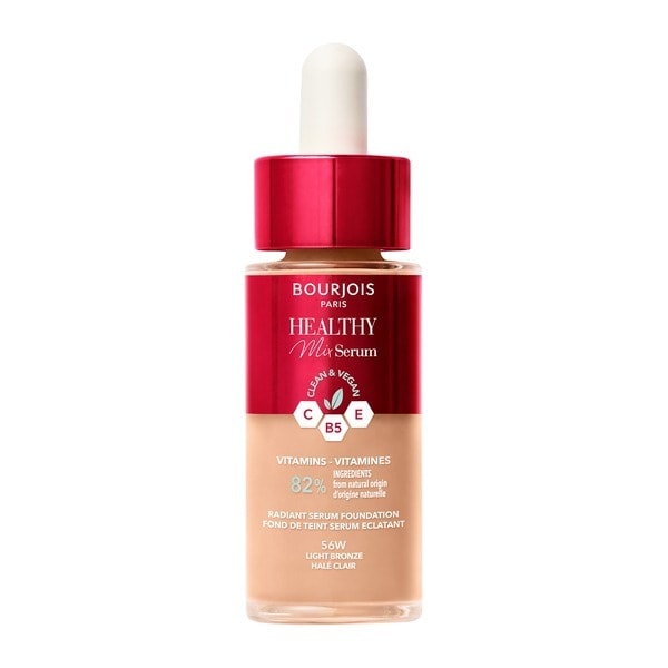 Bourjois, Healthy Mix Serum Foundation, 56W Light Bronze