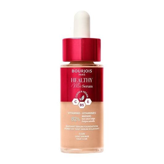 Bourjois, Healthy Mix Serum Foundation, 56W Light Bronze