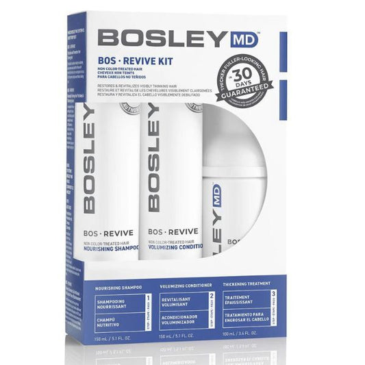 Bosleymd Hair Loss Starter Pack Non Colour Treated
