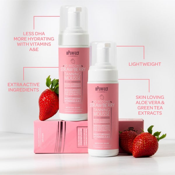 Bperfect Strawberry Tan Mousse Limited Edition 150Ml