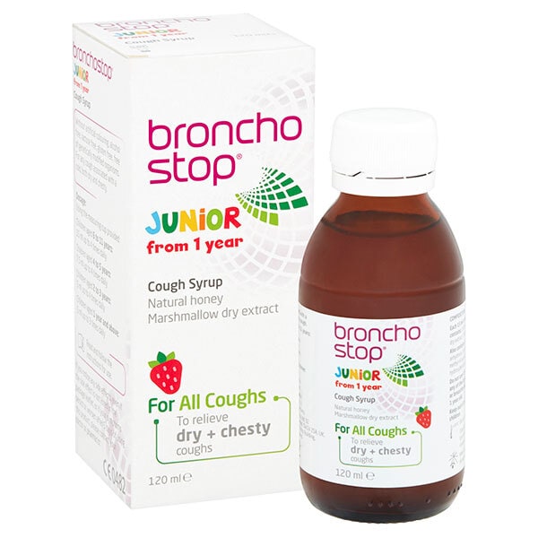 Buttercup Bronchostop Junior Cough Syrup 120Ml