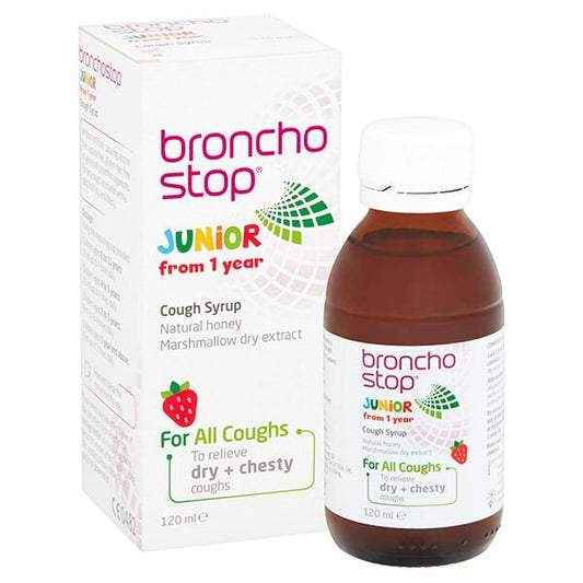 Buttercup Bronchostop Junior Cough Syrup 120Ml