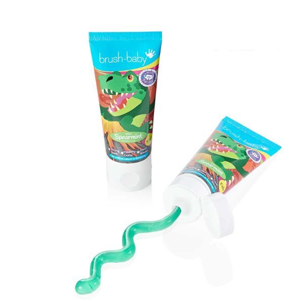 Brush Baby Mild Spearmint Dinosaur Kids Toothpaste 50 Ml
